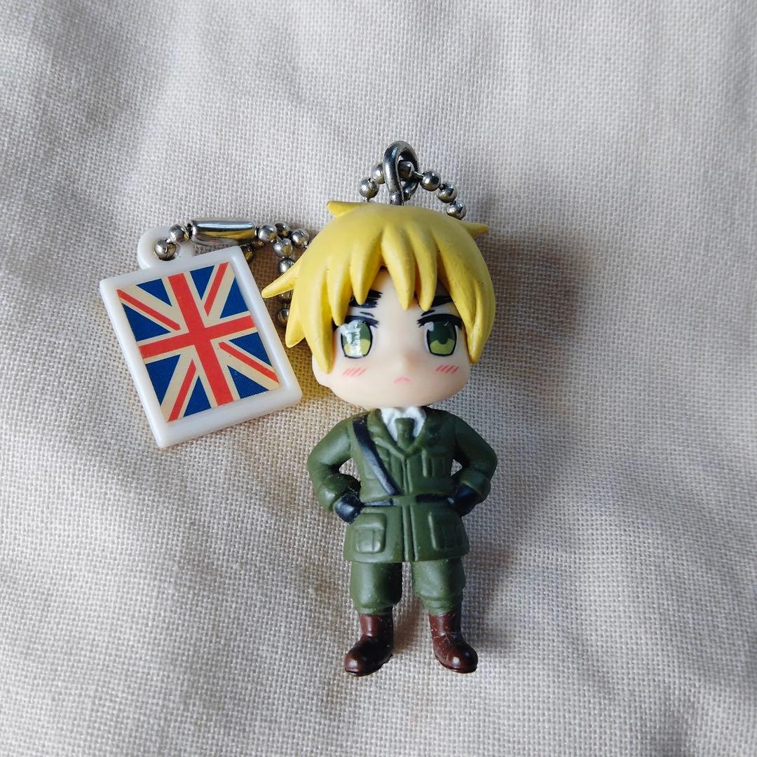 ヘタリア イギリス ガチャガチャ ミニマスコット キーホルダー - メルカリ