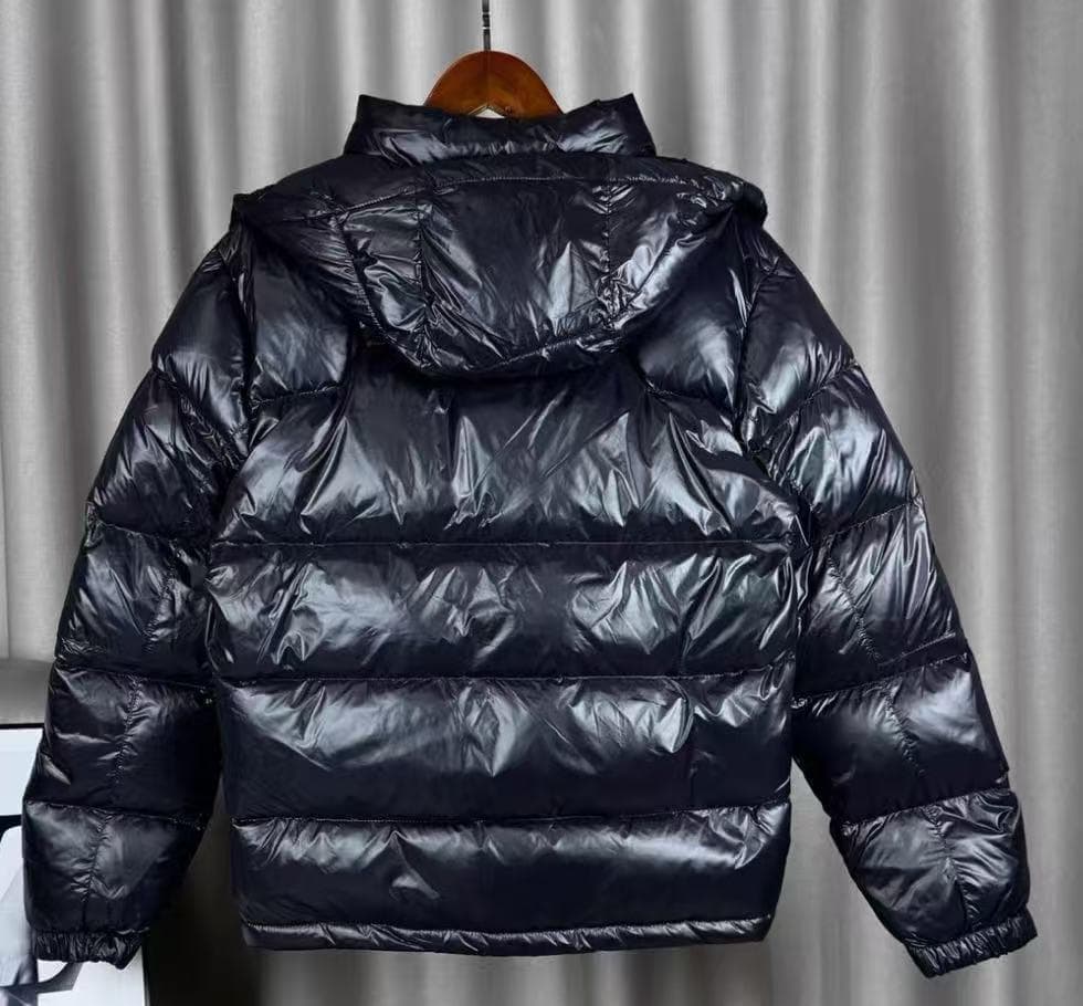 ポロラルフローレン 光沢ブラックダウンジャケット S - メルカリ