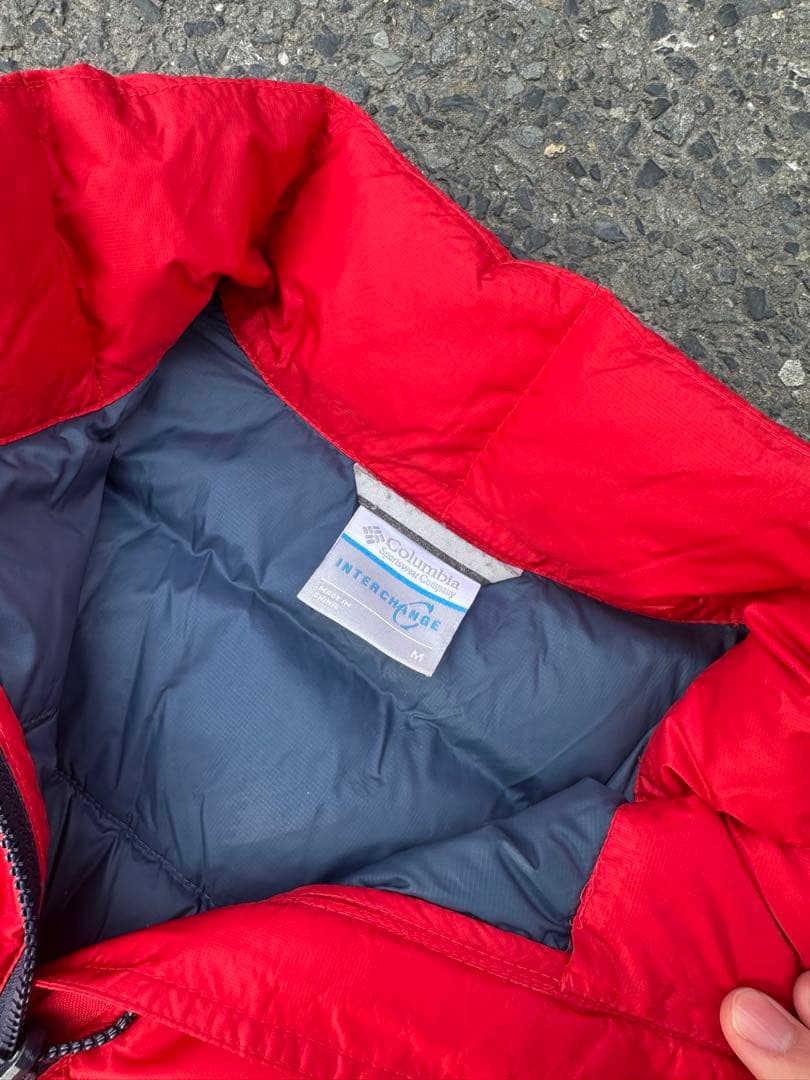 《格安》 00s Columbia reversible down jacket