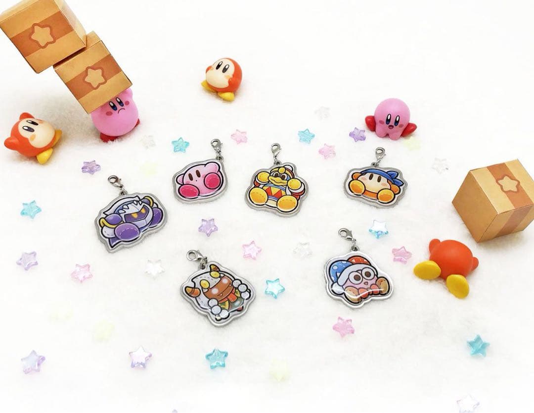 星のカービィ　WADO'S TOY SHOP メタルチャーム　コンプリートセット Wados Toy Shop 2019