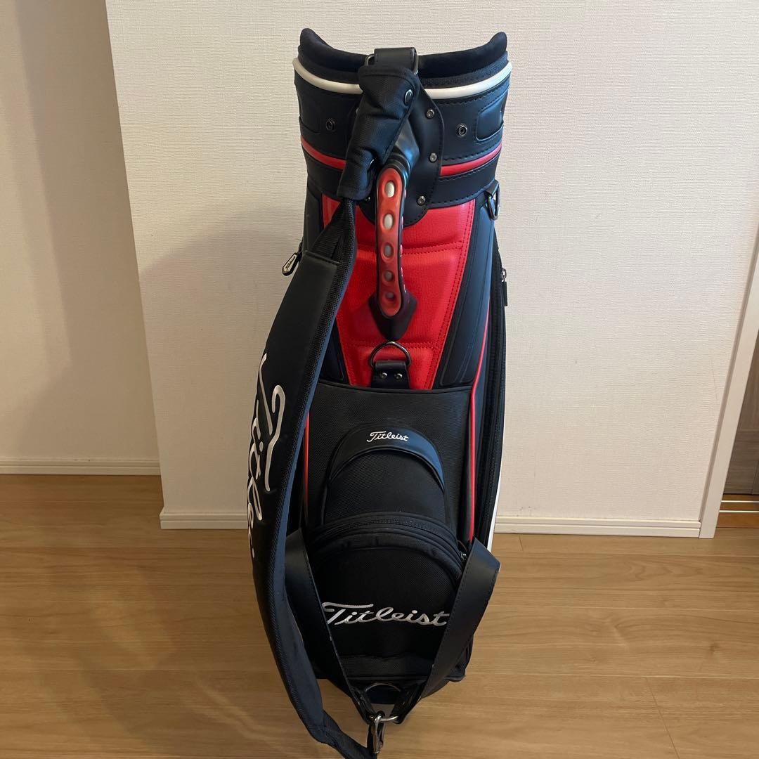 Titleist 三点式キャディバッグ ツアープロ仕様