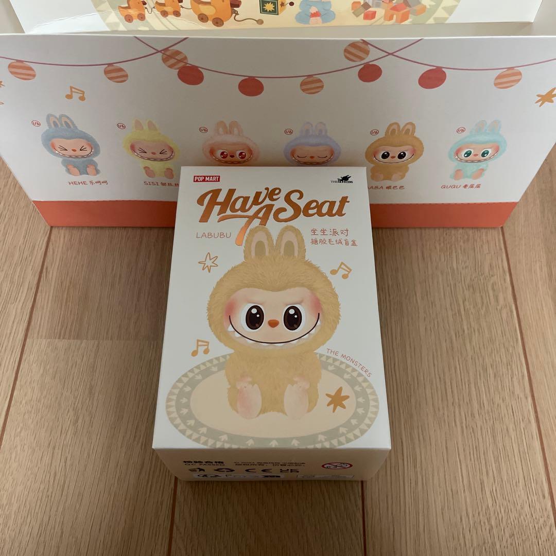 ポップマート 正規品labubu ラブブ have a seat 未開封 1点 - メルカリ