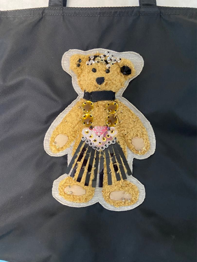 PRADA／くまサテンバッグ