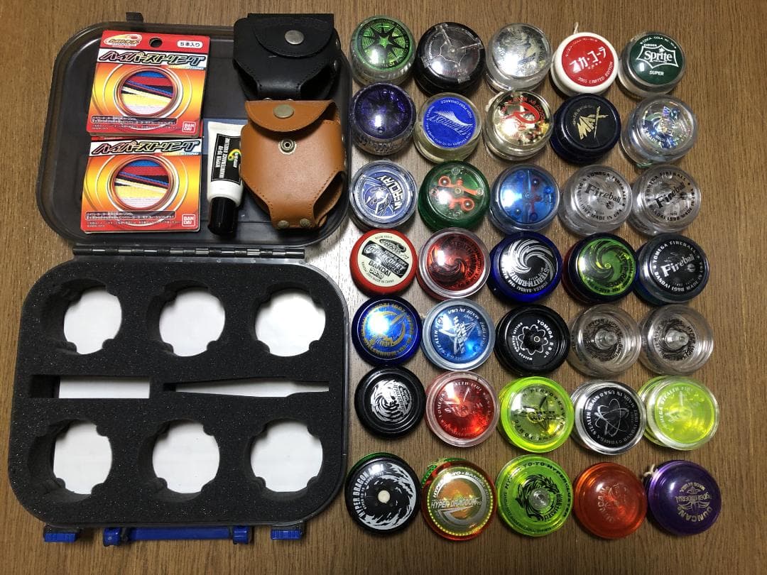 ハイパーヨーヨー35個セット　ケース付き ハイパーヨーヨー35個セット ケース付き ハイパーヨーヨー35個セット