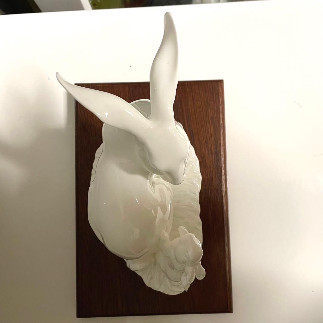 希少品 Noritake Studio Collection 置物 白磁 うさぎ - メルカリ