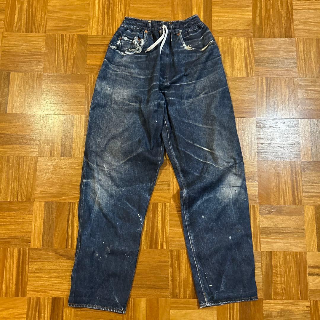 US三軒茶屋フェイクビンテージデニムイージーパンツType-47 - メルカリ