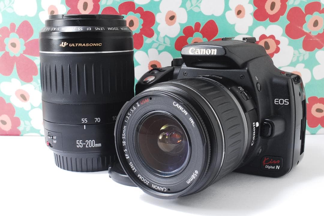 ❤初心者大人気❤Kiss N 望遠レンズつき❤スマホに転送❤