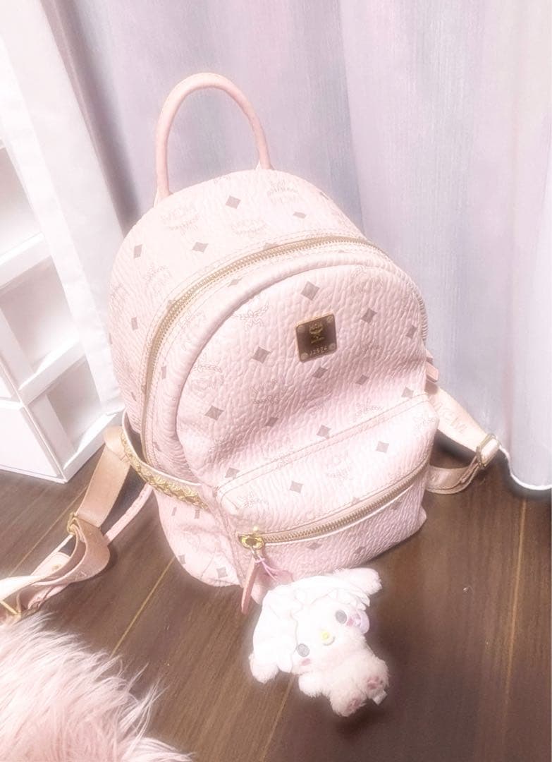 値下げ交渉○MCMパウダーピンク スモール MCM ピンク | MCM® JP
