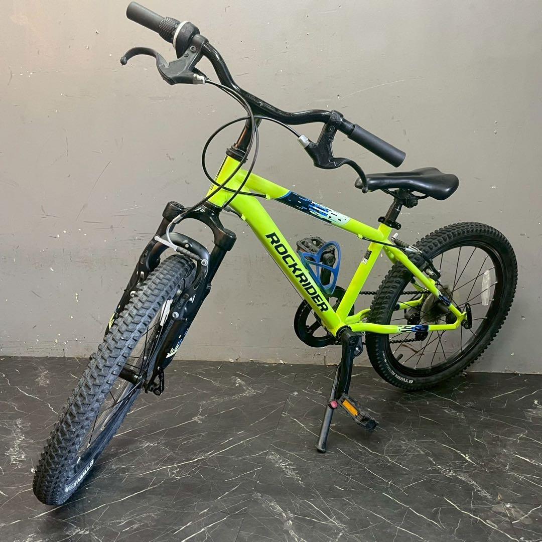 【3】《一般車》子供用スポーツ車 ROCKRIDER グリーン 黄緑