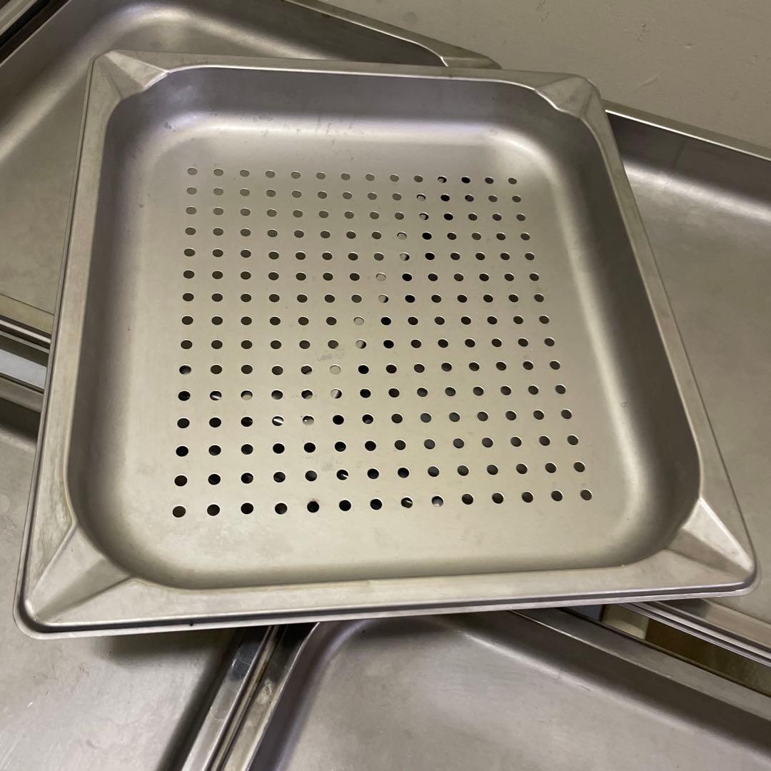 コンベクションオーブン用ホテルパン各種16個+蓋13枚