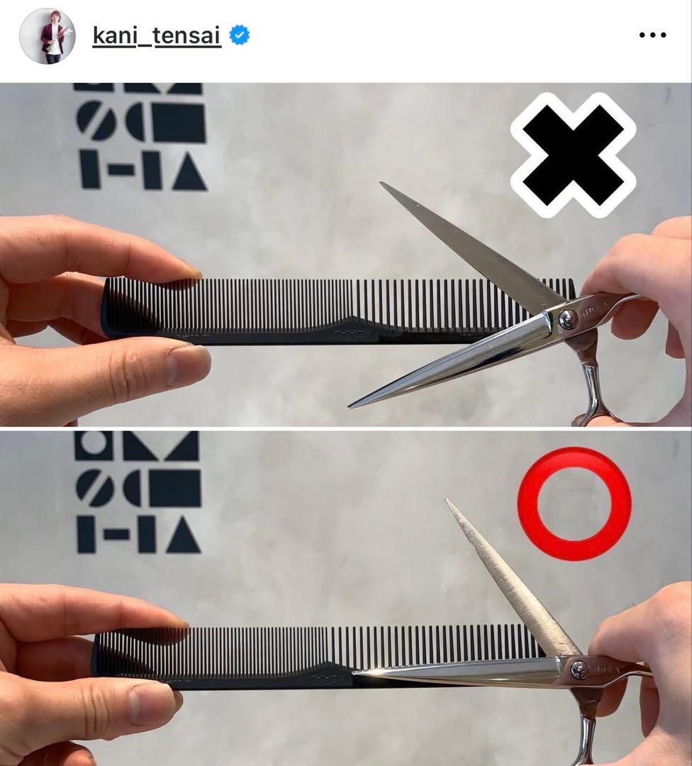 NBAA シザー カニさん 美容師 - メルカリ