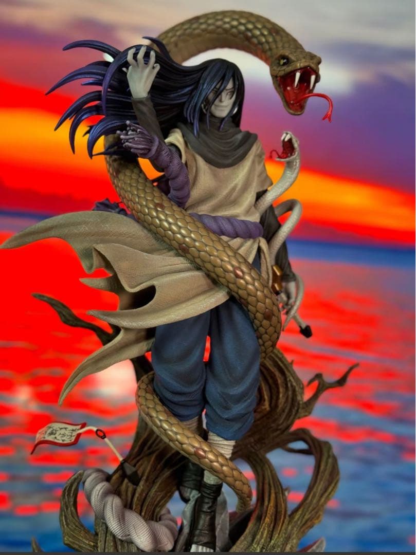 NARUTO -ナルト-疾風伝 大蛇丸 ガレージキット フィギュア塗装済み1/8