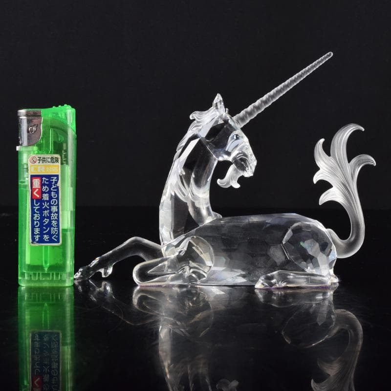 SWAROVSKI スワロフスキー クリスタルガラス ユニコーン V 6893 - メルカリ
