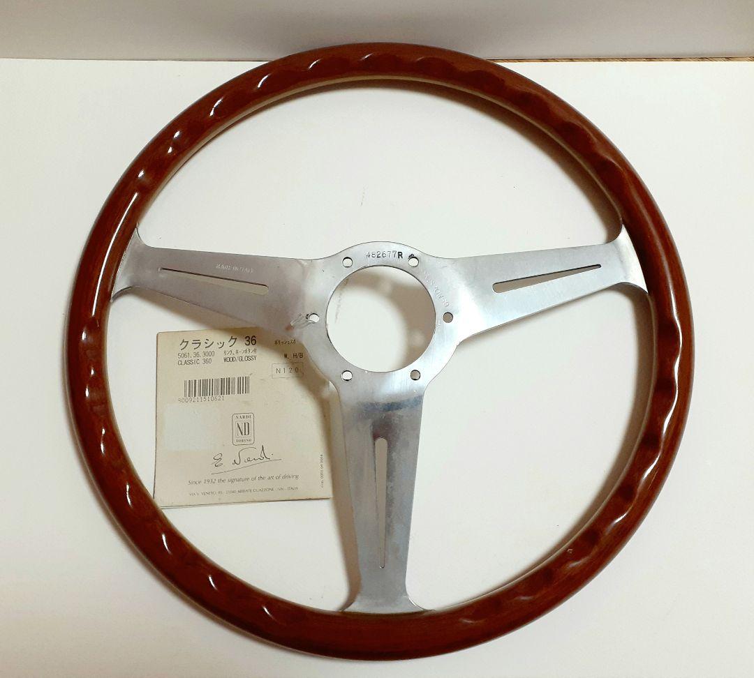 希少ナルデイステアリング36ミリウッド