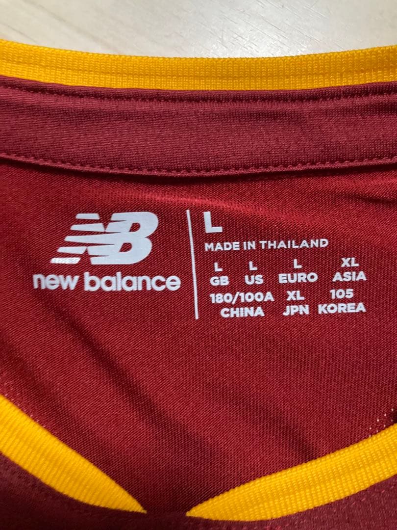 新品タグ付き】ASローマ22-23ホーム選手仕様ユニフォーム7番