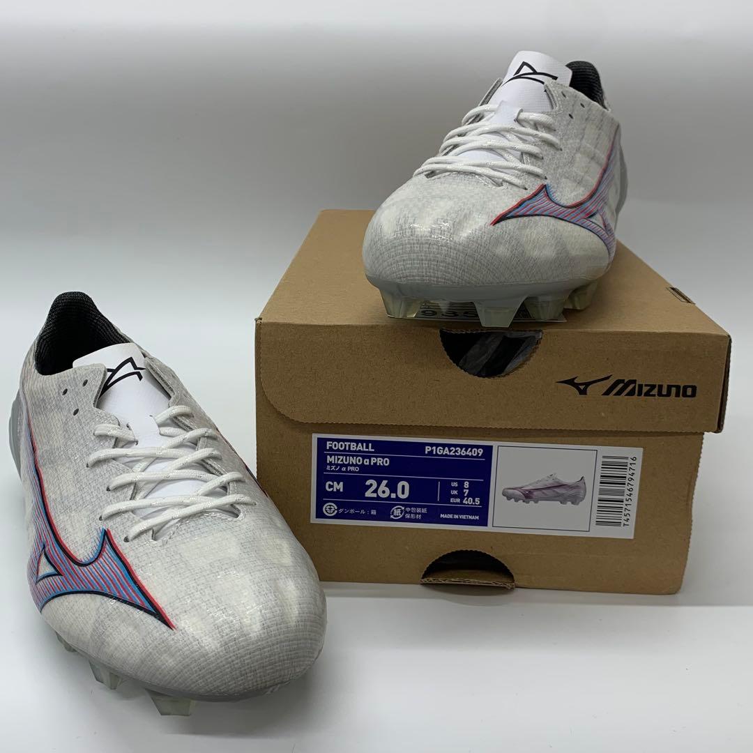 【新品未使用】MizunoミズノアルファPRO Football 26.0cm