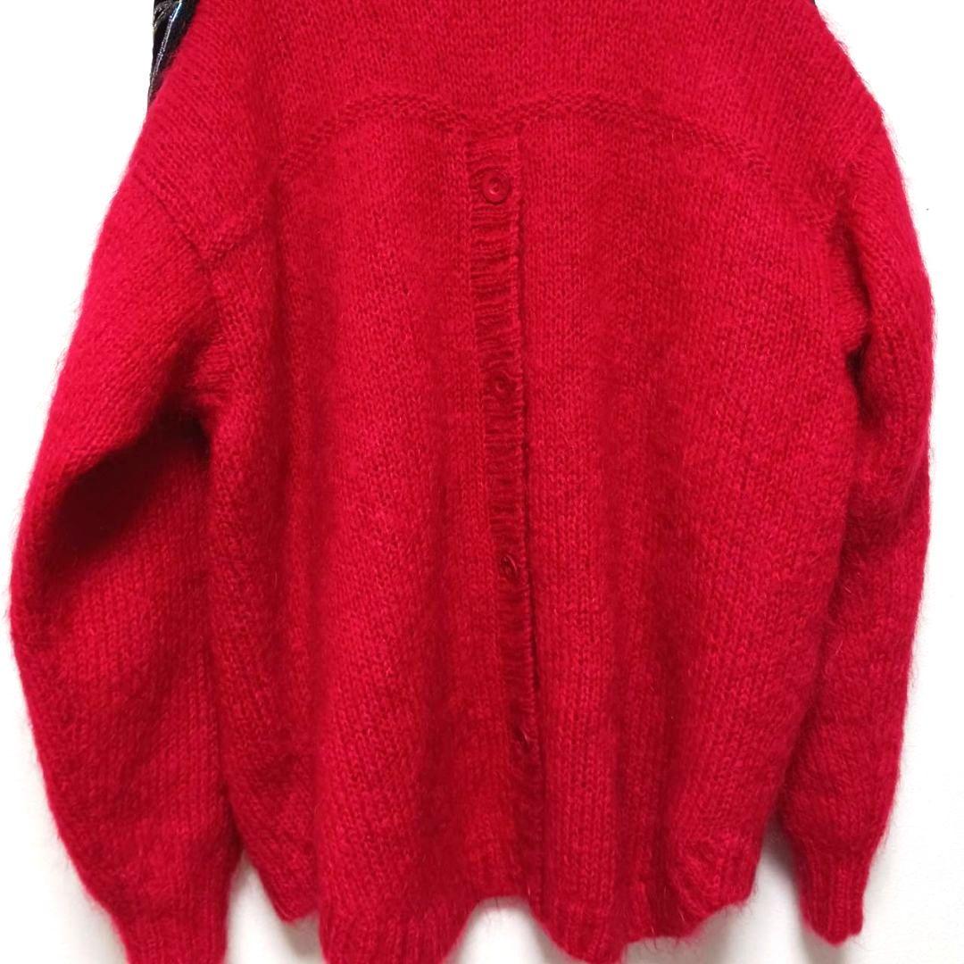 murakami様✨希少 山本寛斎KANSAI O2ヴィンテージカーディガン赤