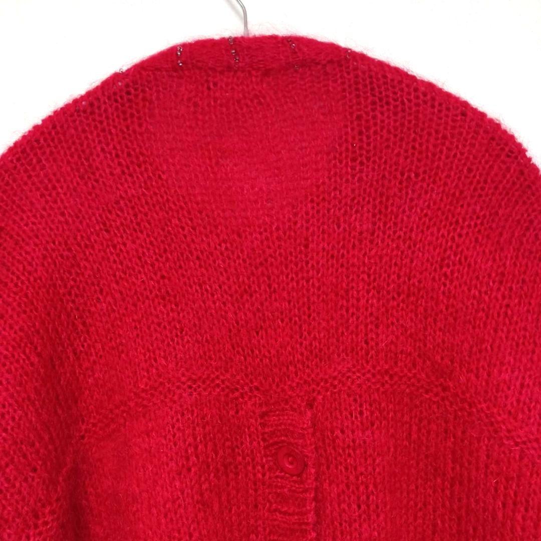 murakami様✨希少 山本寛斎KANSAI O2ヴィンテージカーディガン赤