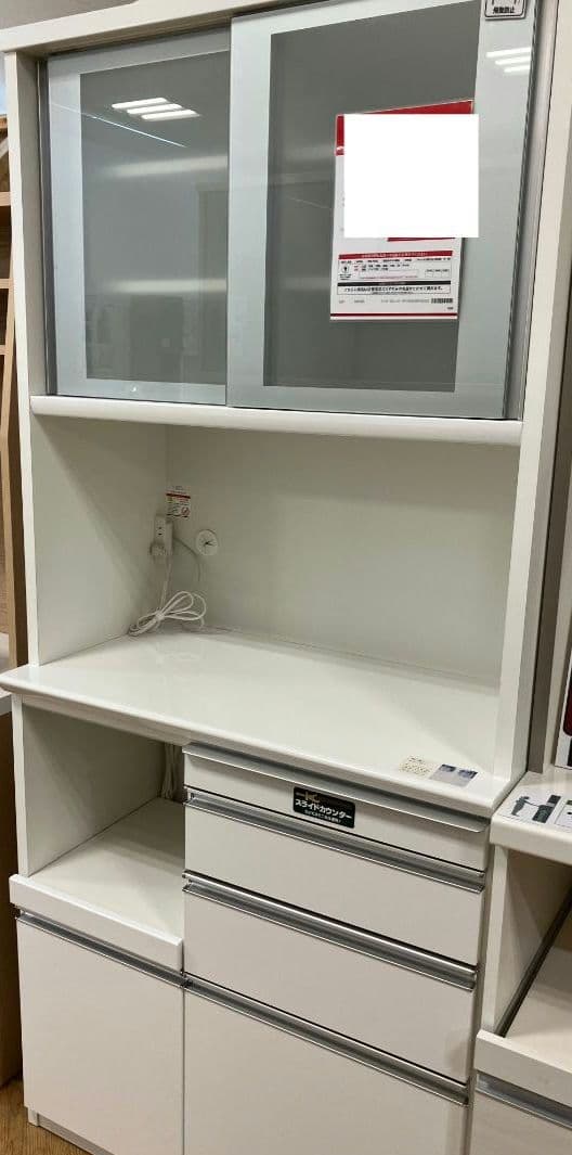 【使用1年程度】キッチンボード（ 幅89 × 49 × 199 ） 使用1年程度】キッチンボード（ 幅89 × 49 × 199 ）【送料別】楽天市場