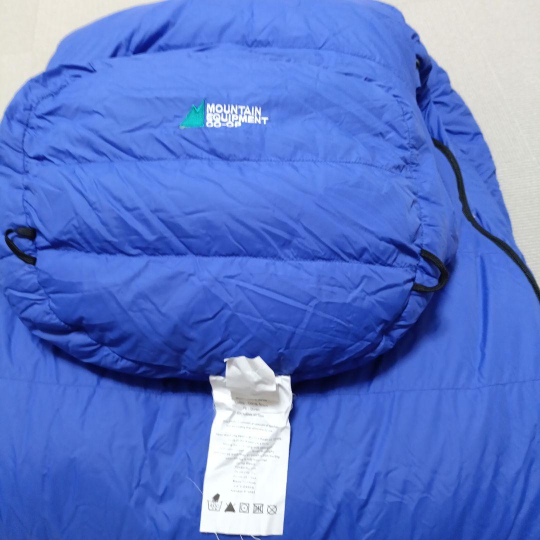 寝袋、収納袋　-17度　MOUNTAIN EQUIPMENT CO-OP