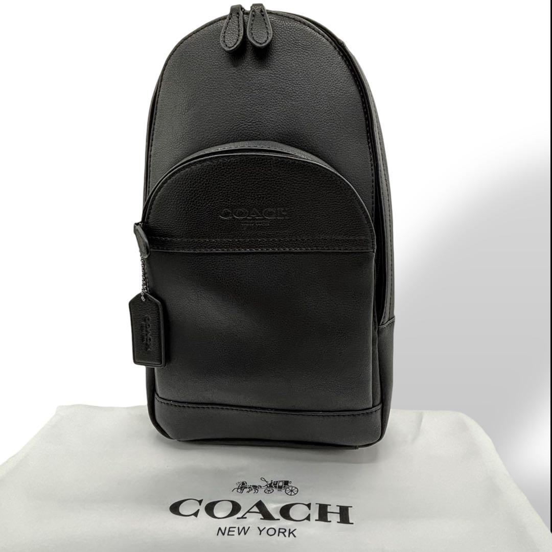 極美品　COACH sling bag Reza black y2k 30 極美品 COACH sling bag Reza black y2k 30