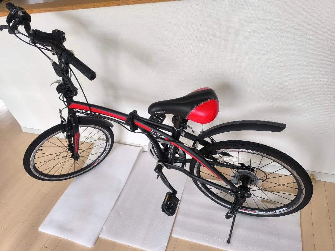 【美品】【家の中 納戸保管】折り畳み自転車 重さ 14.2kg