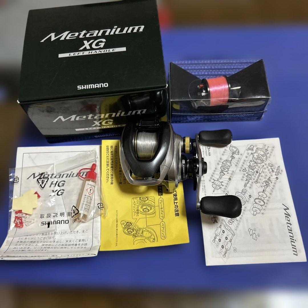 シマノ13 メタニウム XG LEFT HANDLE +夢屋BFSスプールM g - メルカリ
