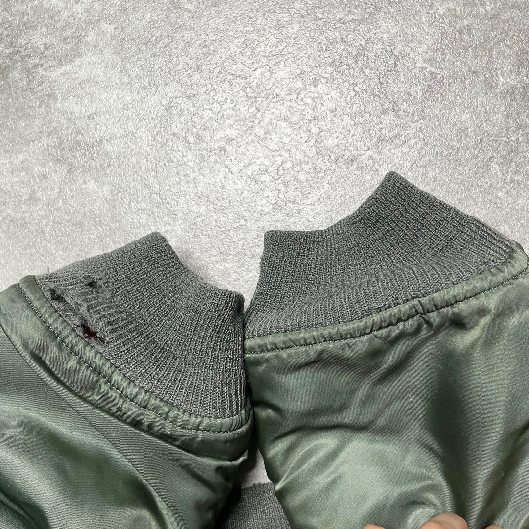 激渋70s アルファ社製 米軍実物 ma1 scovill gripper】 - メルカリ