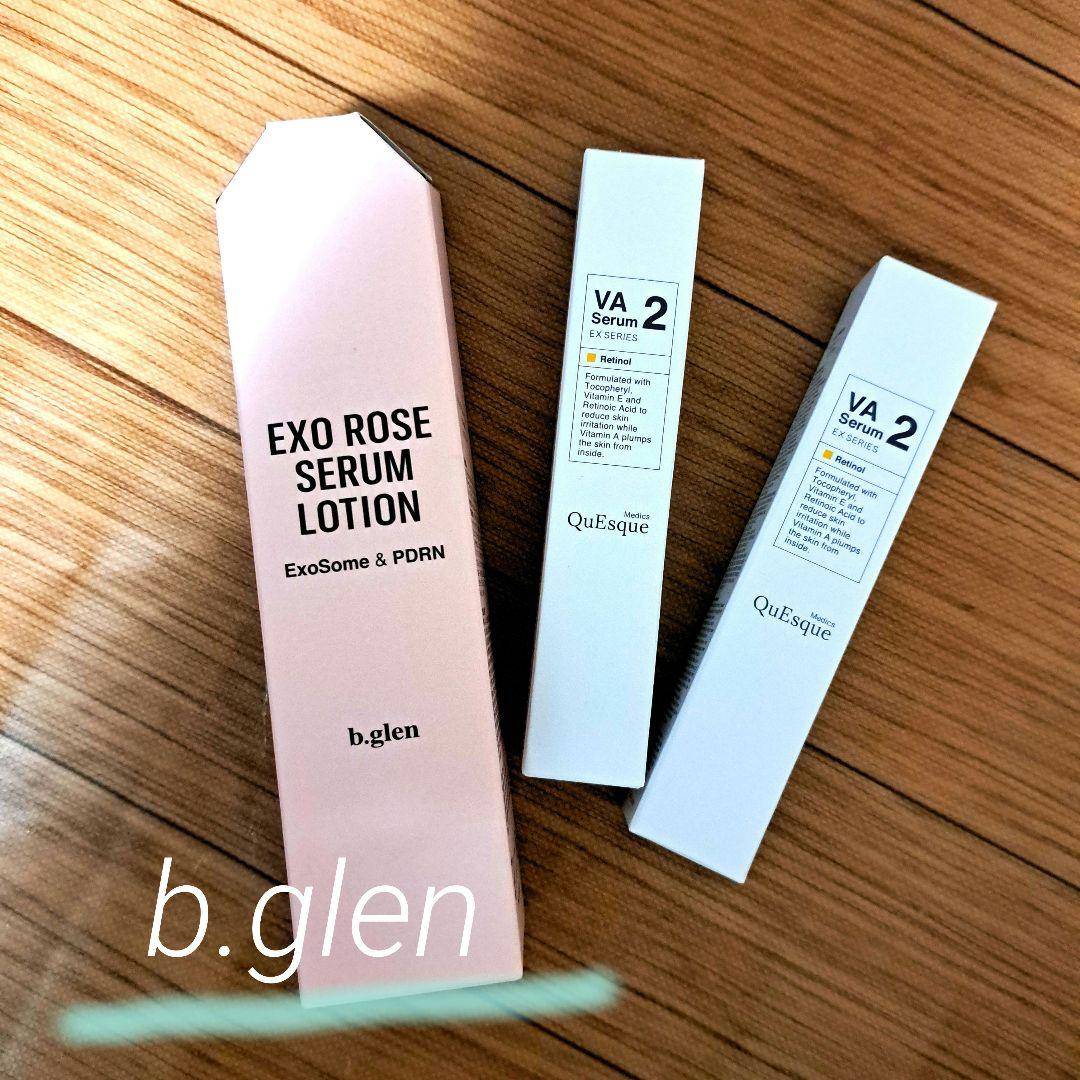 b.glen VA Serum2＆EXO ROSE SERUM LOTIONl Damask Rose Oil & Serum | b.glen