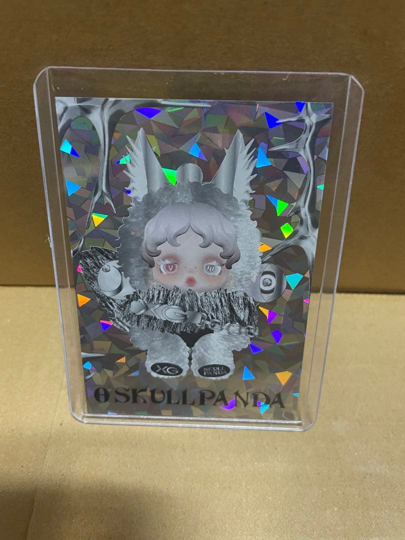 SKULLPANDA XG スカルパンダ ぬいぐるみ ノベルティカード付き - メルカリ