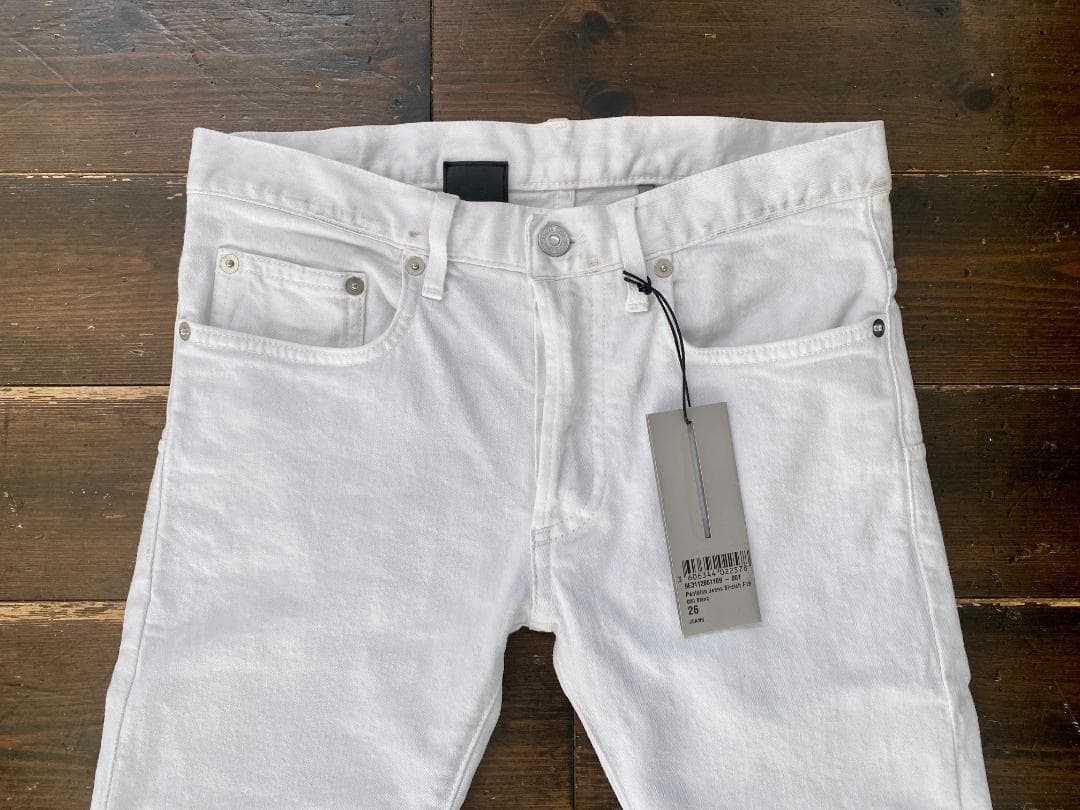 Dior Homme 09SS ホワイトデニム 26 ストレッチ クリス期 - メルカリ