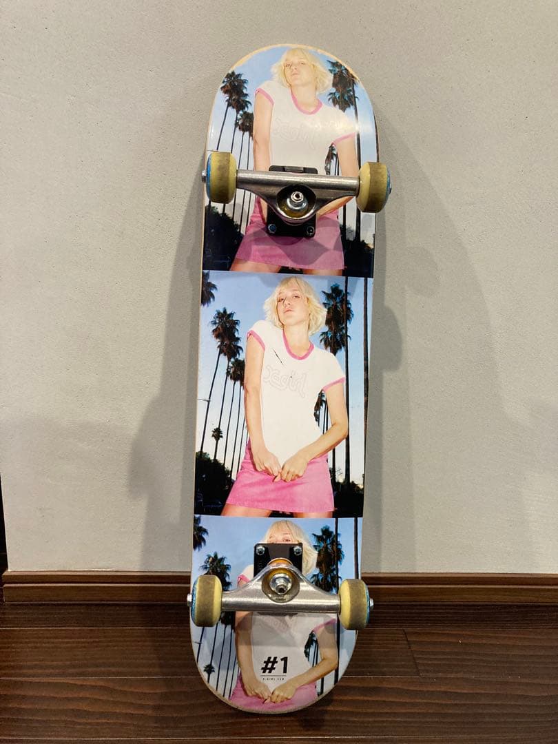 X-girl スケートボード X-girl（エックスガール） X-girl×GIRL SKATEBOARDS DECK デッキ 板