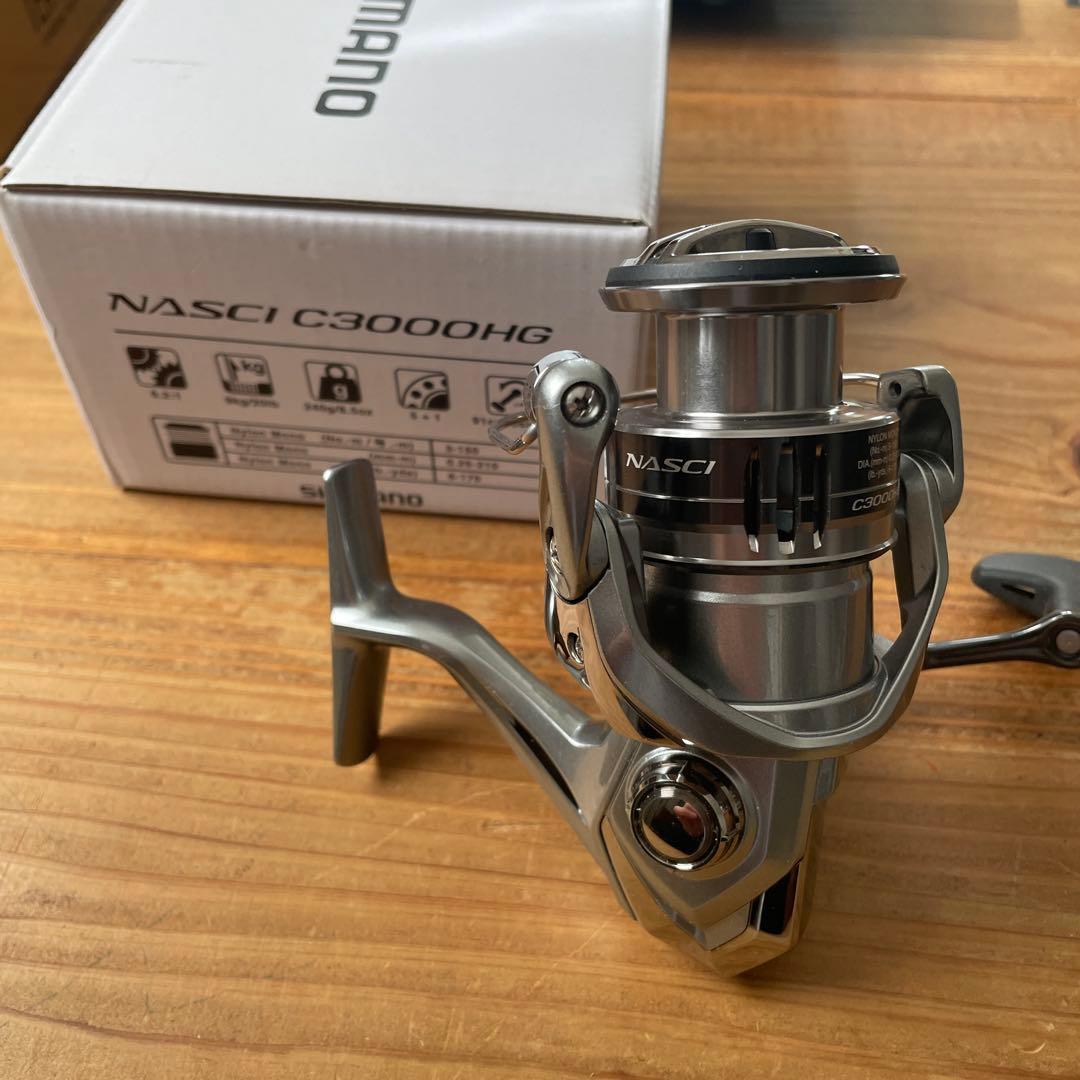 シマノ 21ナスキー C3000HG シマノ スピニングリール 21ナスキー C3000HG: リール｜釣具の通販なら