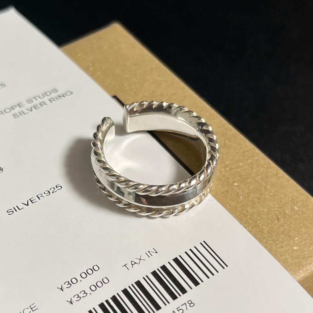 THE CRIMIE PYRAMID ROPE STUDS RING 23号 - メルカリ