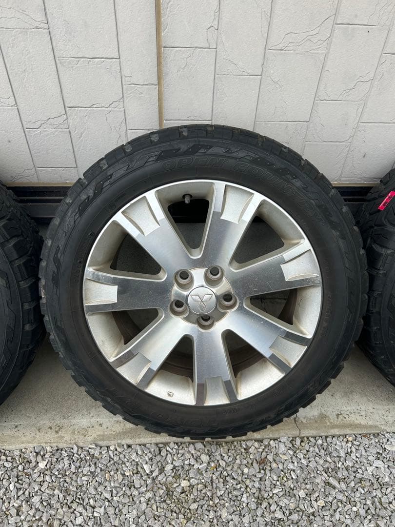 デリカD5 純正 ホイール タイヤセット 手渡し希望の通販はau PAY