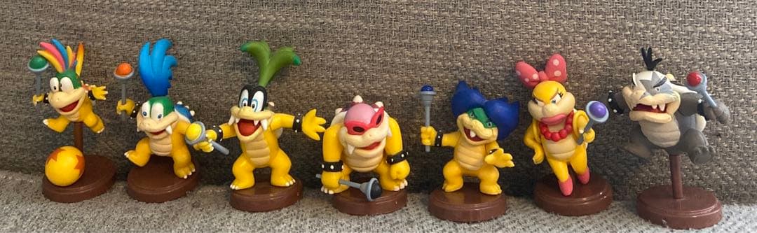 スーパーマリオ チョコエッグ フィギュア コクッパ7人衆 クッパJr