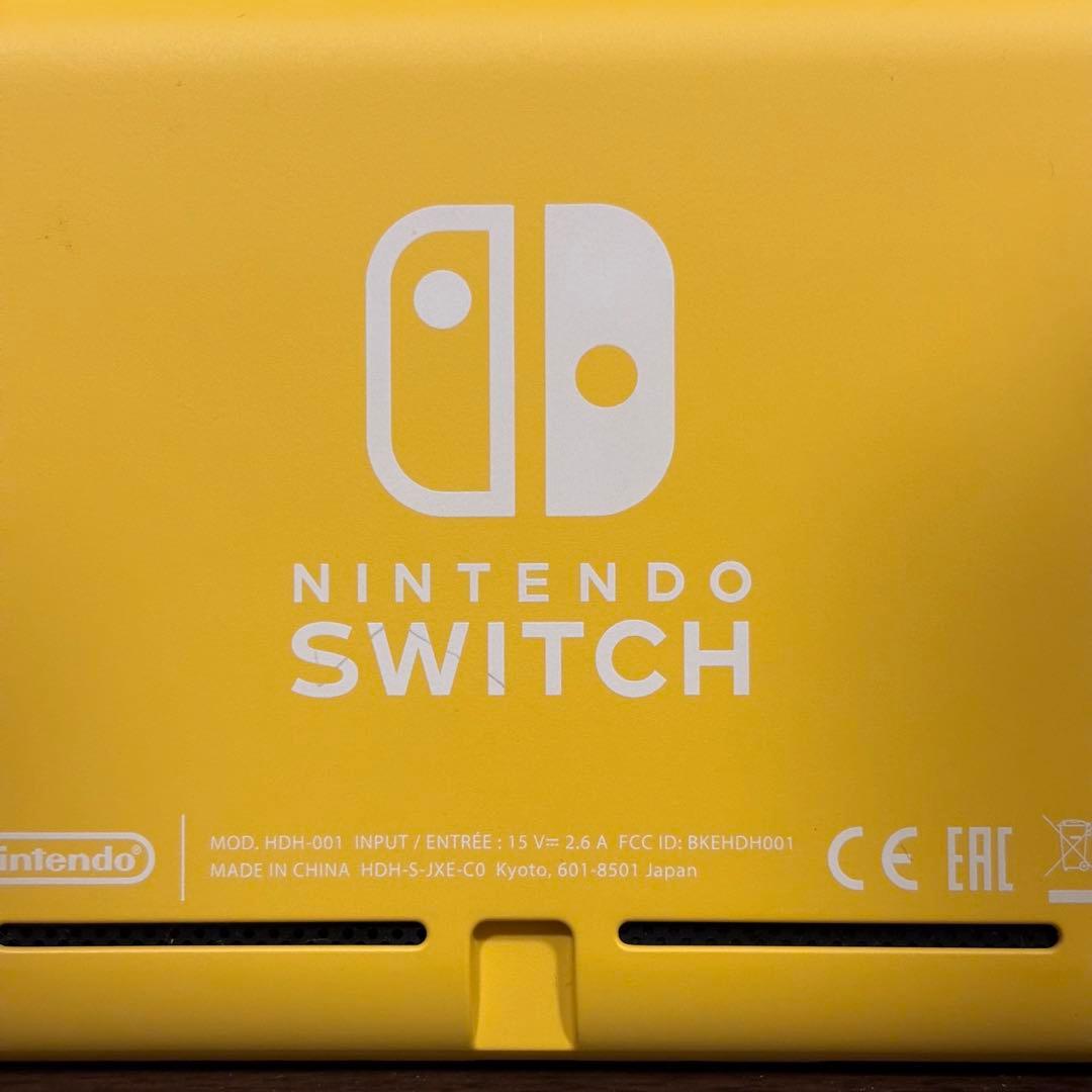 Nintendo Switch light イエロー 動作確認済み 初期化済み - メルカリ