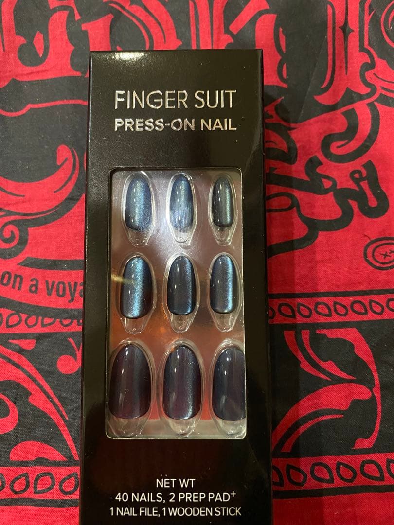 FINGER SUIT プレスオンネイル(グルー)10種他2点の通販はau PAY