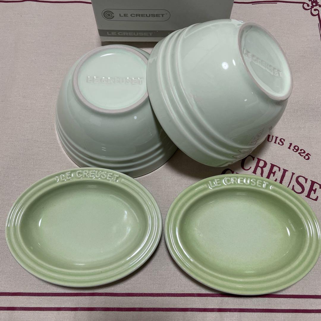 《未使用＆美品》LE CREUSET wasabi ミニオーバル マルチボウル