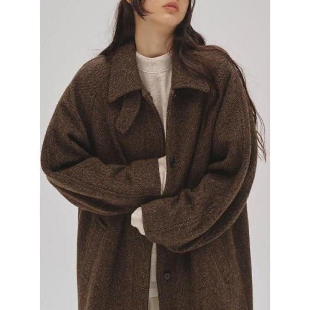 TODAYFUL Mixwool Raglan Coat チョコ/36 - メルカリ