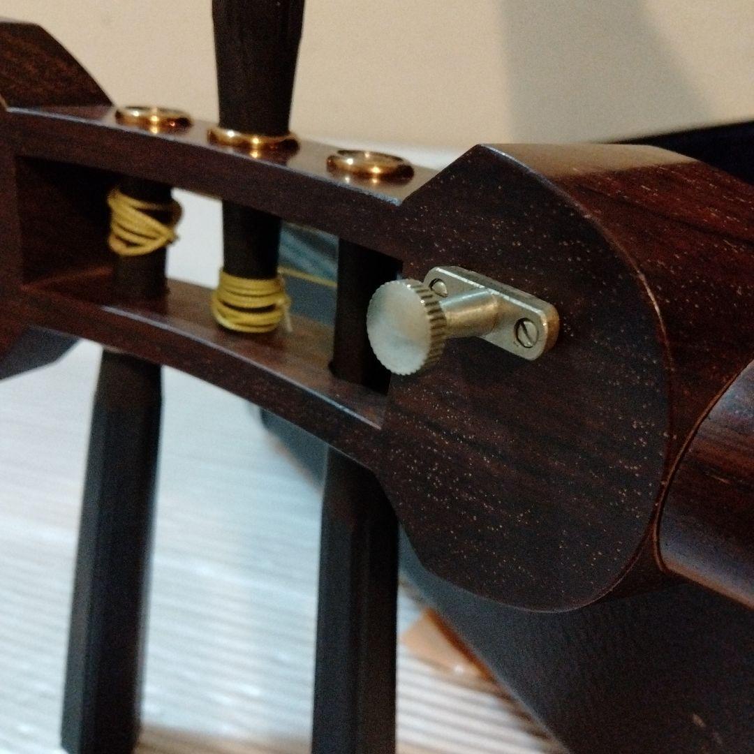 美品　三味線　中棹　東触り 2.7cm