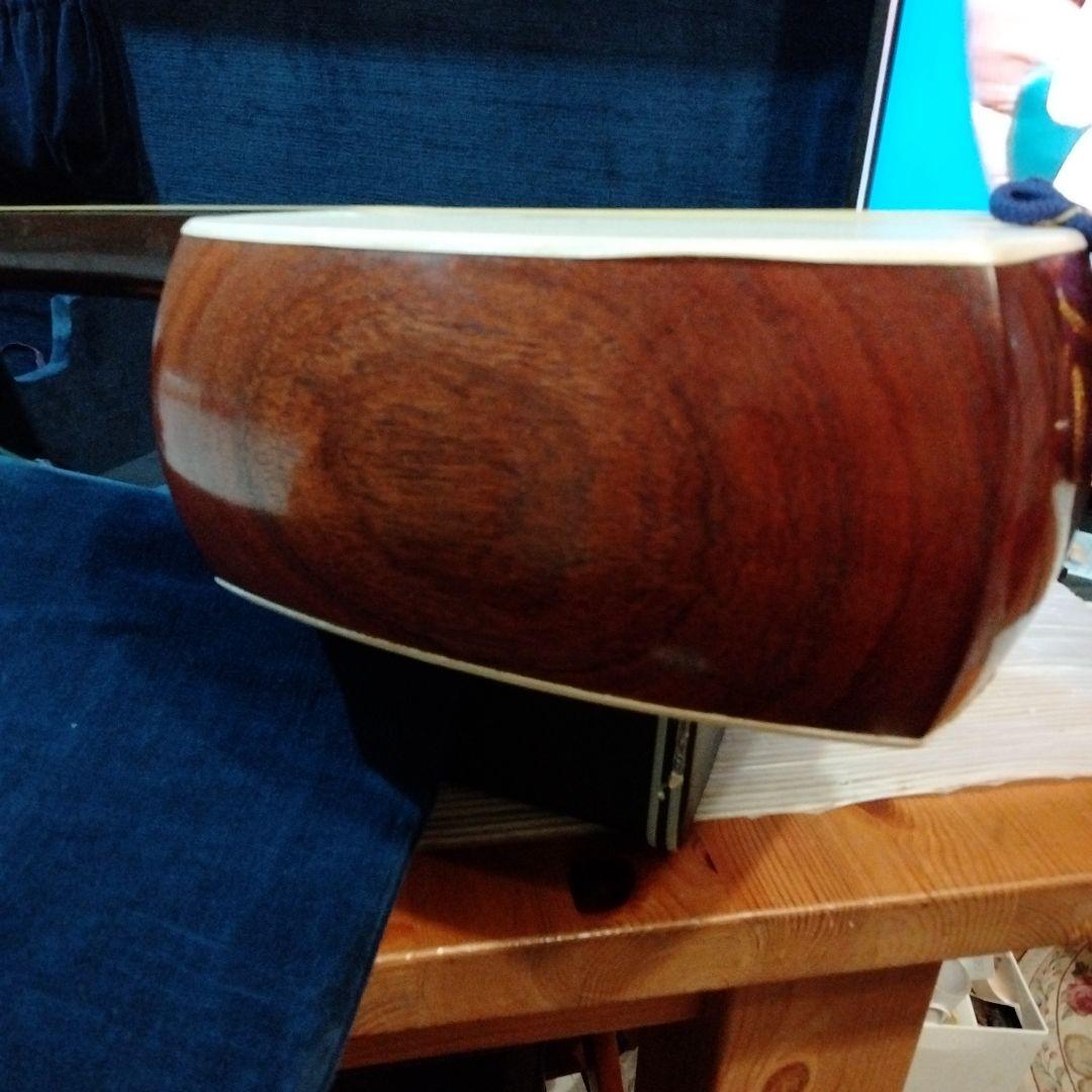 美品　三味線　中棹　東触り 2.7cm