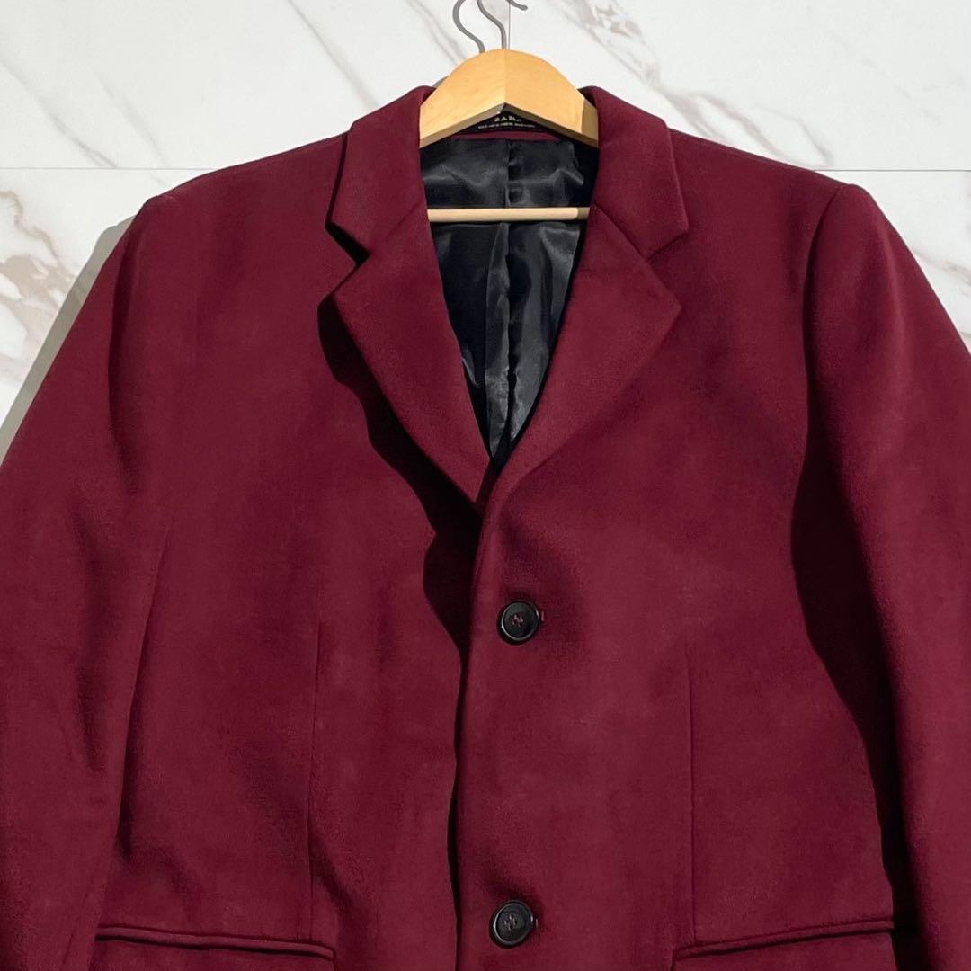 極美品 大きめサイズ表記XL ZARA ザラ ロングチェスターコート