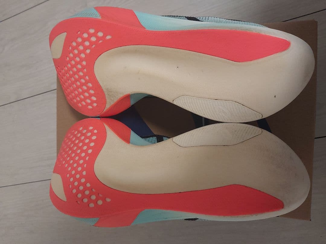 ヨウ様専用】27.5センチASICS メタスピードスカイパリ ミントグリーン