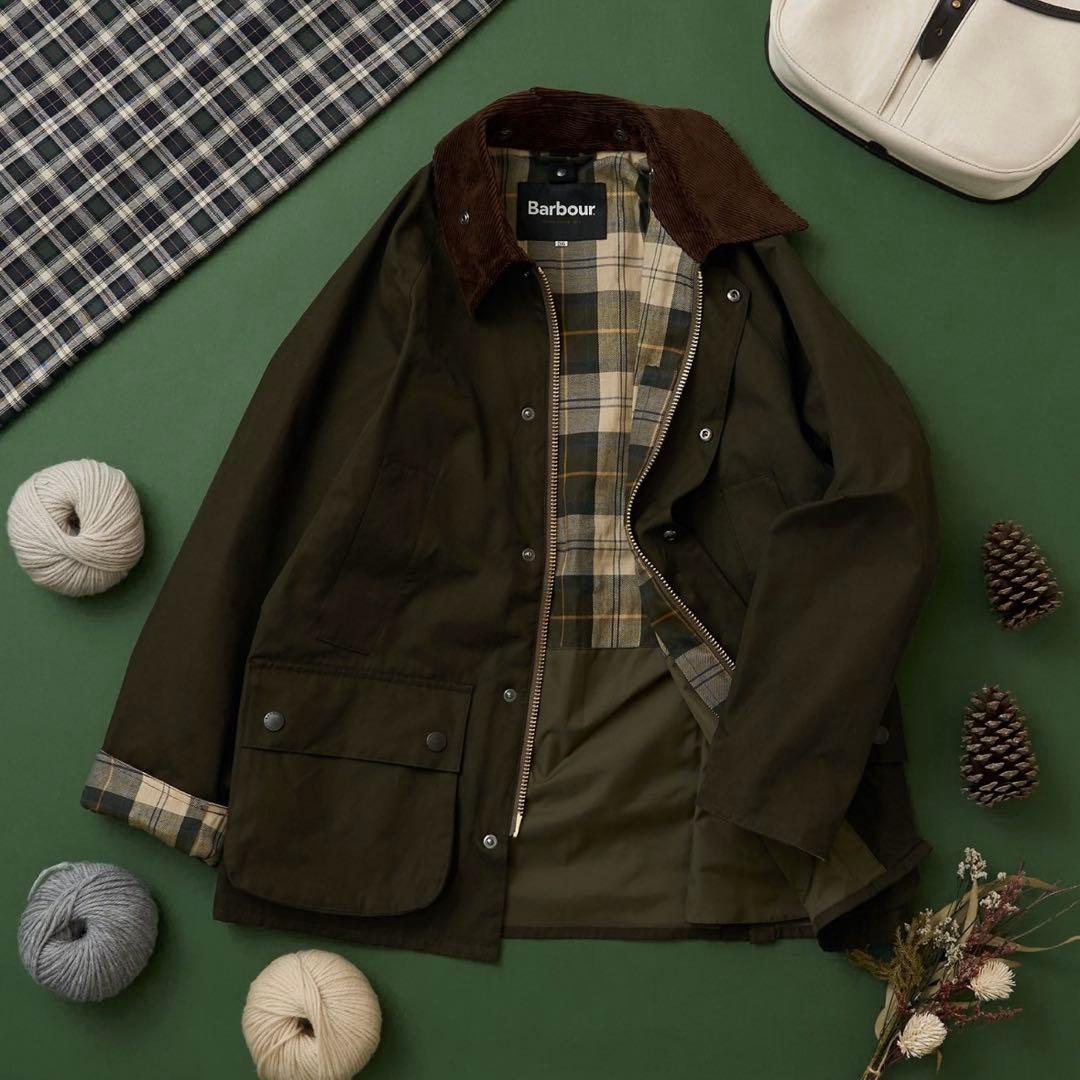 Barbour FREAK'S STORE 別注 BEDALE オリーブ 34 - メルカリ