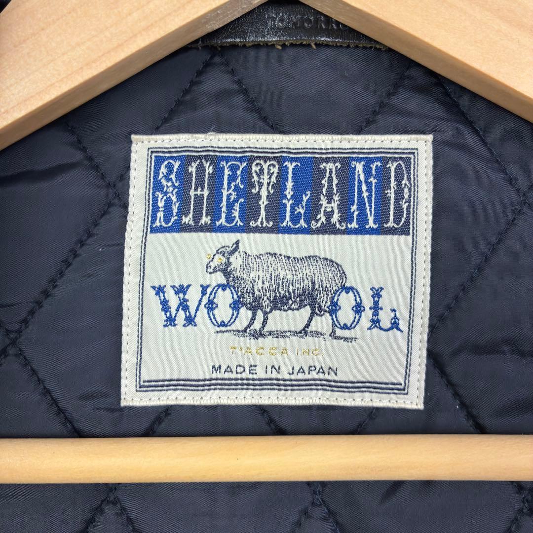 美品 トゥモローランド シェットランドウール ツイード キルティング
