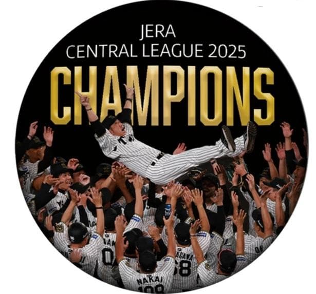 阪神タイガース☆激レア☆2025優勝記念☆Vロゴ 藤川球児監督