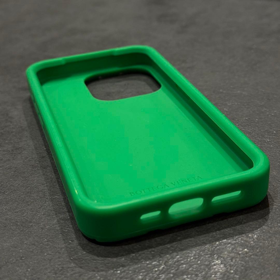 BOTTEGA 【専用】Bottega Veneta スマホケース iPhone 15pro 緑 VENETA