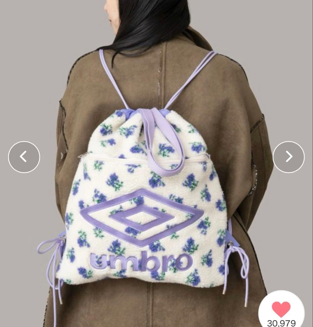 [UMBRO × Casselini]フェイクボアナップサック Casselini(キャセリーニ) 【UMBRO× Casselini】フェイクボア