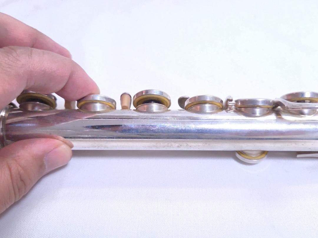 YAMAHA YFL-211S フルート 銀メッキ キー動作良好 #2423 YAMAHA YFL